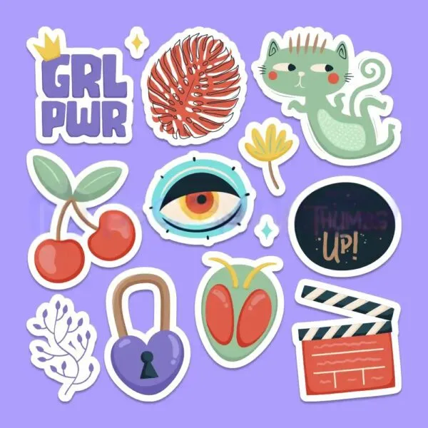 Custom Vinyl Stickers – Durable & Eye-Catching Designs