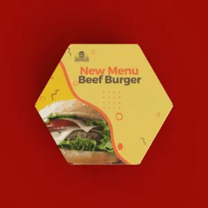 Custom Food Hexagon Boxes | Eco-Friendly Packaging