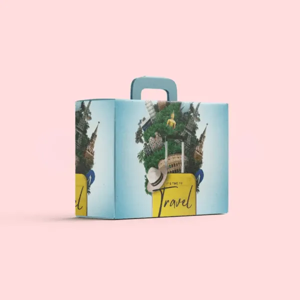 Cardboard Suitcase Boxes - Image 2