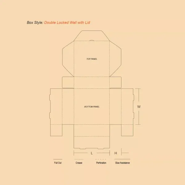 Double Locked Wall Lid - Image 2