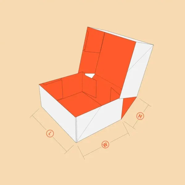 Four Corner Cake Boxes - Image 2