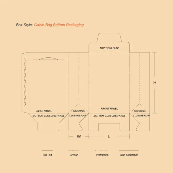 Gable Bag Bottom Hanger - Image 3