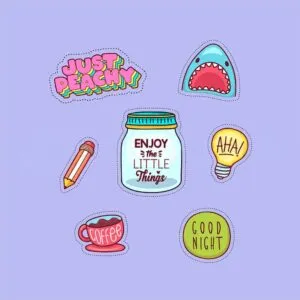 Custom Kiss Cut Stickers - Precision & Perfection