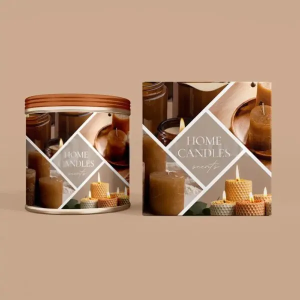 Custom Pillar Candle Packaging - Elegant & Affordable Designs