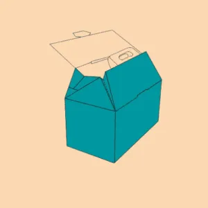 Gable Box Auto Bottom - Customizable & Convenient Packaging