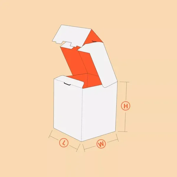 Lock Cap 1-2-3 Bottom - Secure & Customizable Packaging