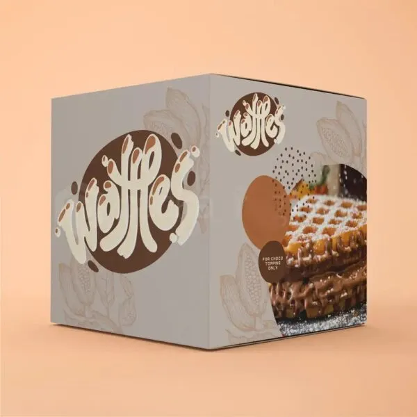 Custom Waffle Boxes - Temperature Resistant & Free Shipping