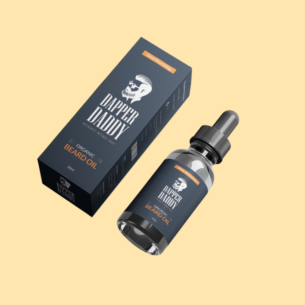 Custom Beard Oil Boxes