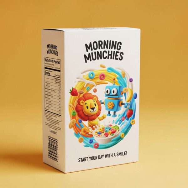 Custom Cereal Box