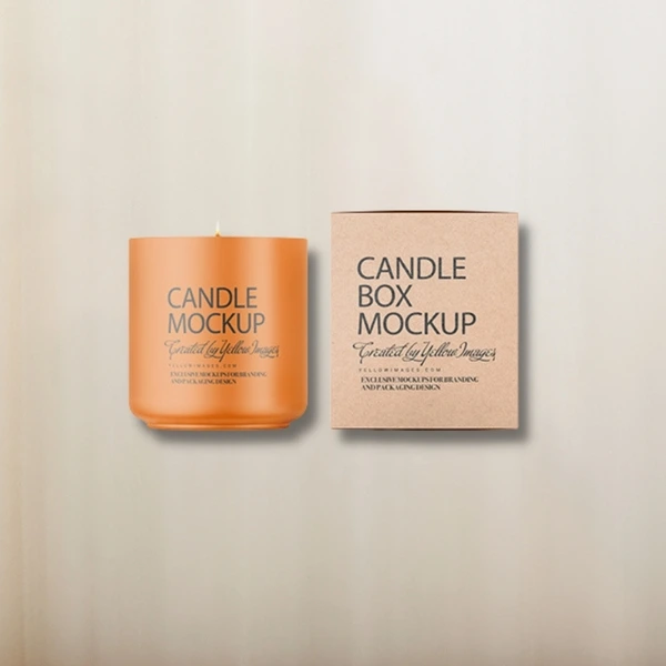 Custom Kraft Candle Box