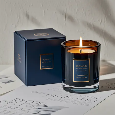 Custom 8oz Candle Box