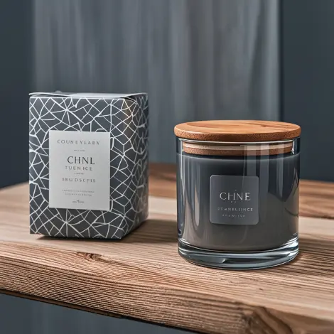 Custom 8oz Candle Box