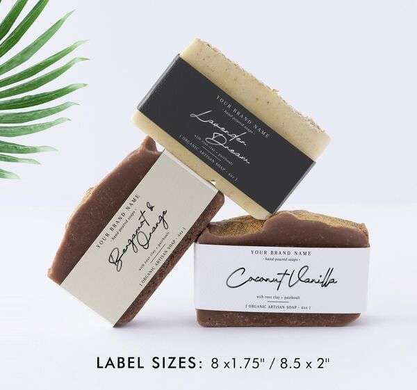 Custom Soap Bar Label