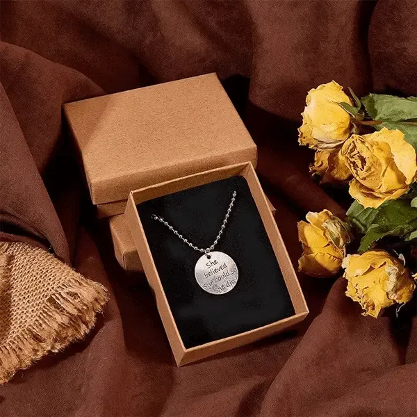 Custom Kraft Jewellery Box