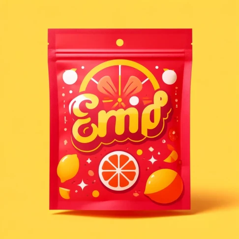 Custom Edibles Mylar Bag