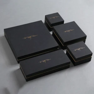 Custom Black Cardboard Boxes