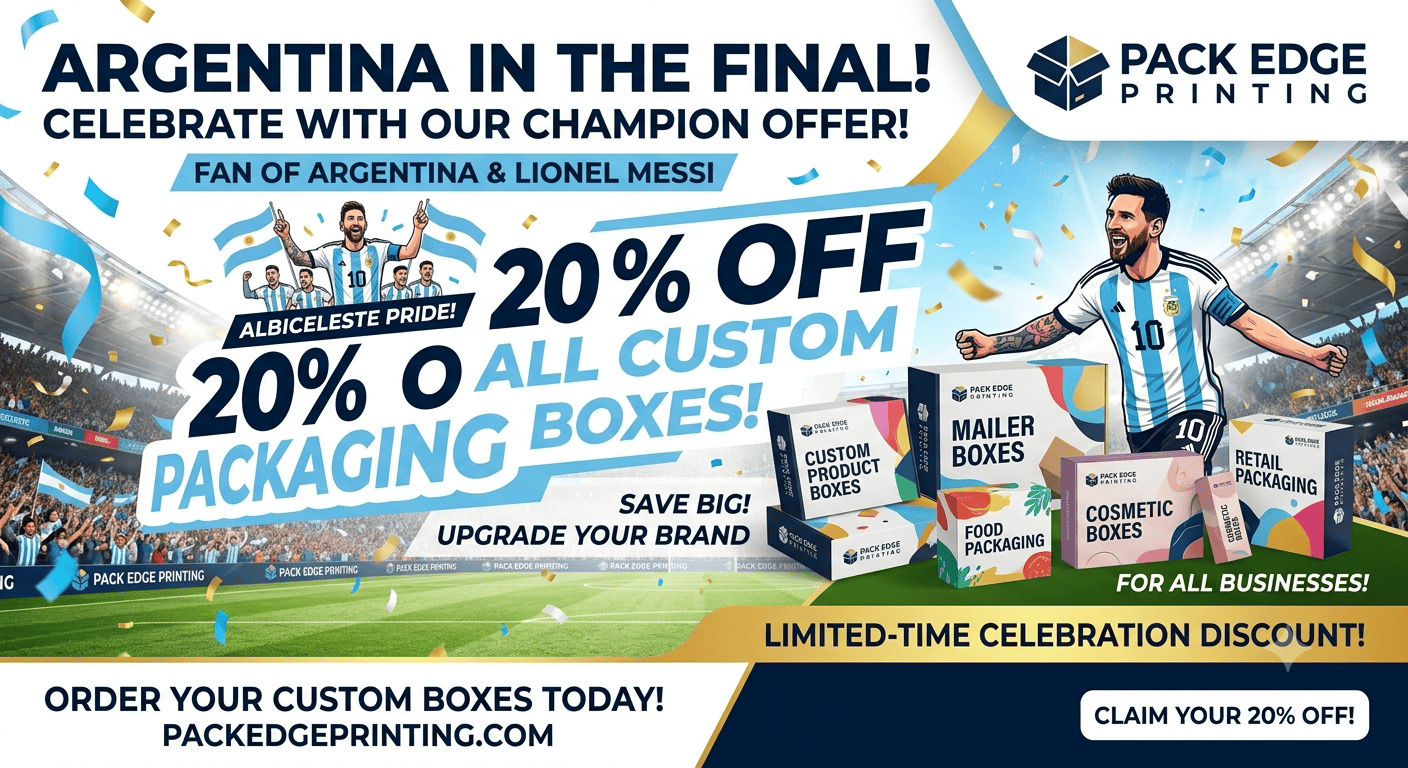 Argentina Final 20% OFF Custom Boxes